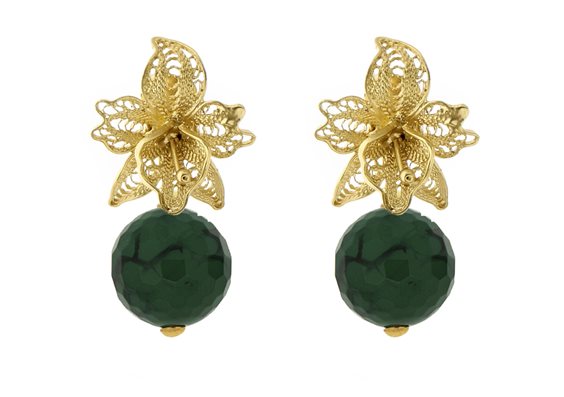 Earrings Misis Woman MARISOL in Silver Avventurina OR08730AV - OR08730AV